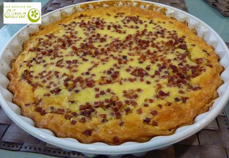 Quiche de quesitos sin base