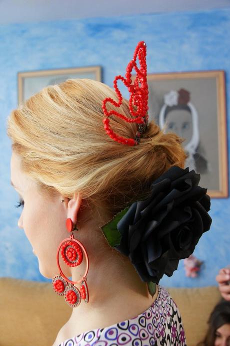 Peinados para Bodas de estilo Flamenco.