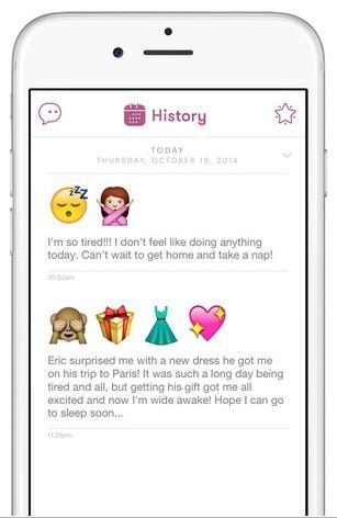 Emojiary, un diario personal desde el móvil con texto y Emojis