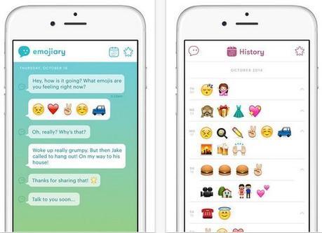 Emojiary, un diario personal desde el móvil con texto y Emojis