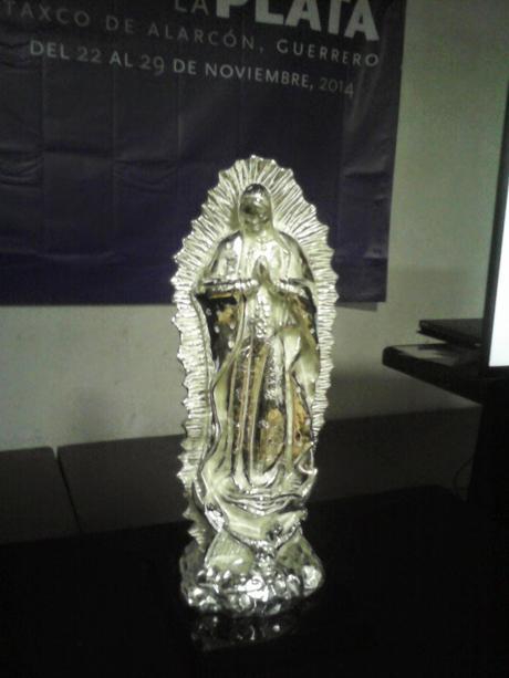 Buscan atraer turista con Virgen de Guadalupe en plata