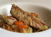 Lomos caballa escabeche