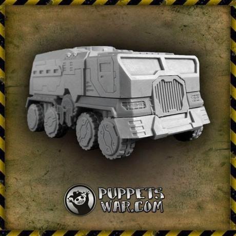 Pegasus Tactical Vehicle de Puppets War a la venta con variantes.
