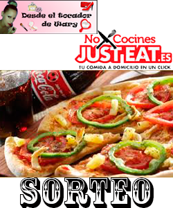Sorteo COMIDA A DOMICILIO, Just eat. (50€)