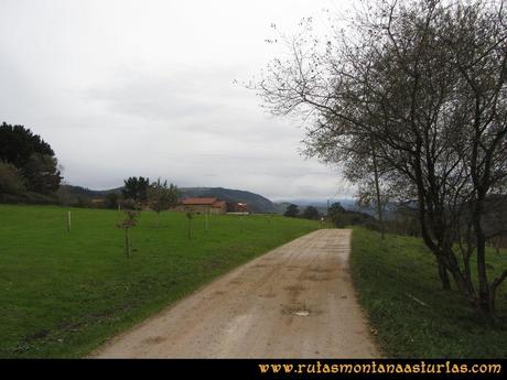 Ruta Deva, Gavio Cimero, Fario, Peña Cuatro Jueces: Saliendo por pista