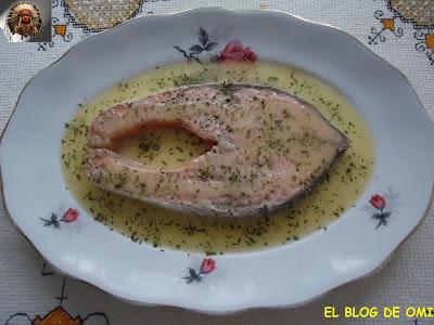 SALMÓN A LA SIDRA ACHAMPANADA