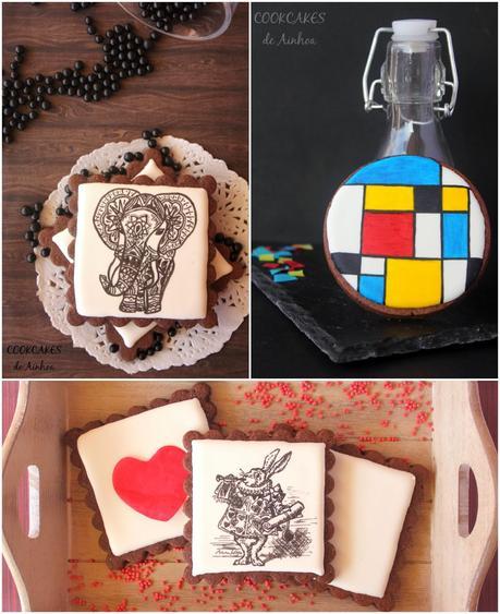 GALLETAS GLASEADAS Y PINTADAS: MI EXPERIENCIA