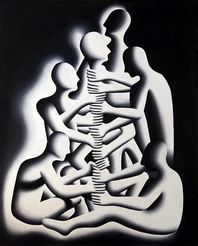 Perspectiva Relacional Mark Kostabi - Ain't no disco