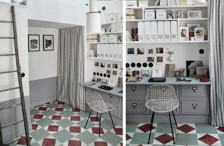 Mini y vintage. Un aire diferente para un miniapartamento reducido