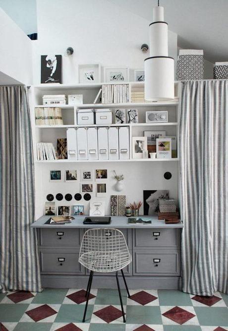 Mini y vintage. Un aire diferente para un miniapartamento reducido