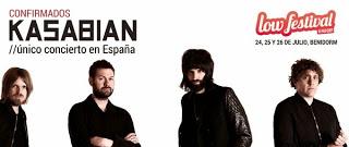 Kasabian, confirmados para el Low Festival 2015