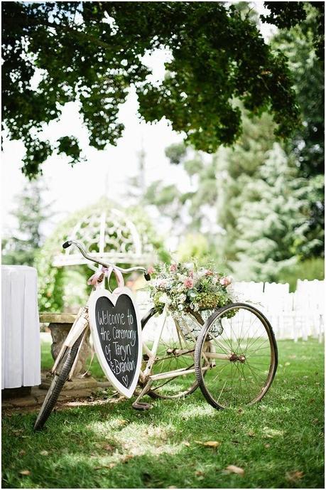Pon una bicicleta vintage en la decoración de tu boda - Paperblog