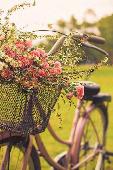 Pon una bicicleta vintage en la decoración de tu boda