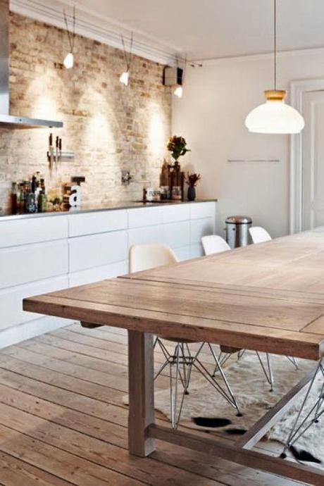 Inspiración blanco y madera