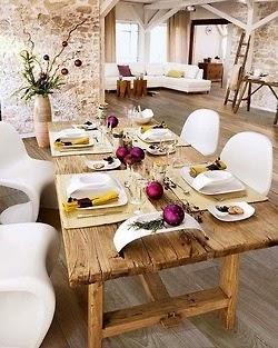 Inspiración blanco y madera