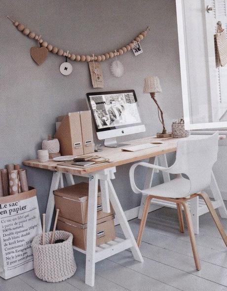 Inspiración blanco y madera