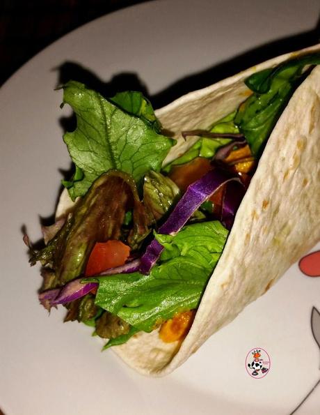 FAJITAS RELLENAS DE POLLO CON UN TOQUE PICANTE