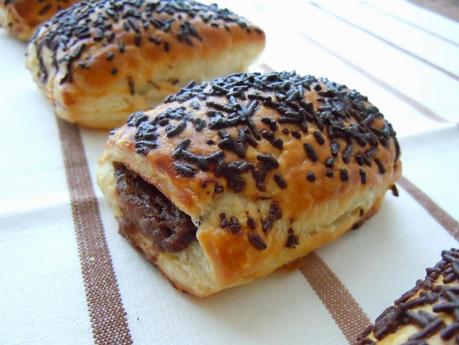 Napolitanas mini de Chocolate