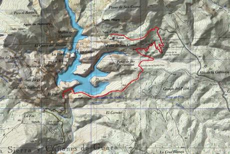 Senderismo por la sierra de Guara : Vadiello - San Cosme - El Huevo