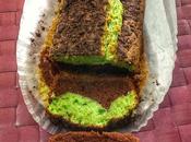 Brownie queso aguacate