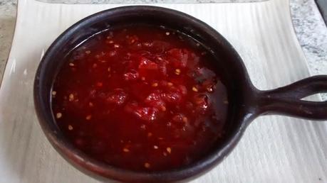 Mermelada de tomates.