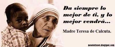 Todo lo mejor llega, dando lo mejor de nosotros