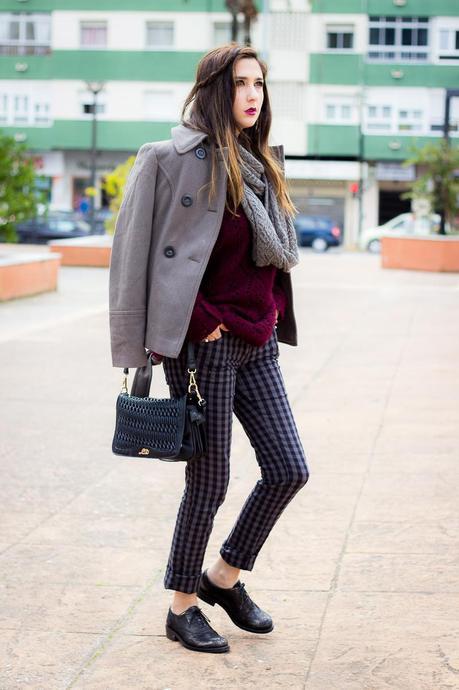 Burgundy Plaids