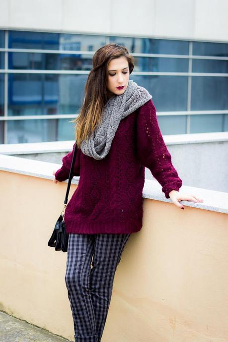 Burgundy Plaids