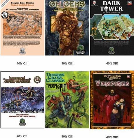 Goodman Games:Dtos del 30% al 70% en su tienda on-line