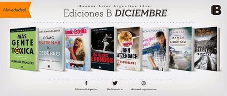¡Novedades de Ediciones B Argentina para Diciembre!