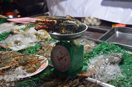 Langosta en Yangón