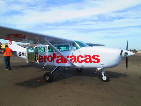 Nuestra avioneta de AeroParacas