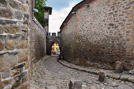 Puerta medieval Hissar Kapiya de Plovdiv