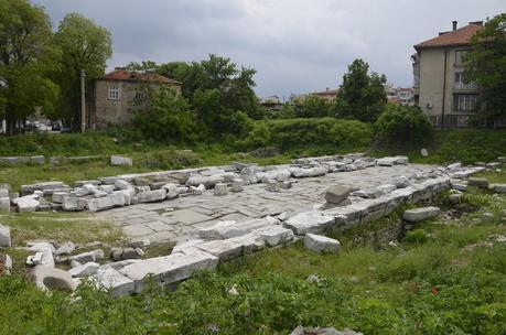 Antigua entrada a la ciudad romana de Plovdiv