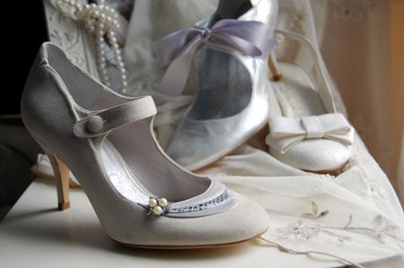 Zapatos novia vintage