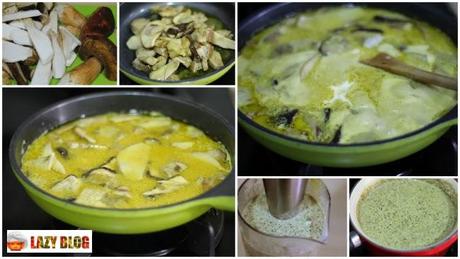 Receta de crema de boletus. Un entrante para la comida de Navidad