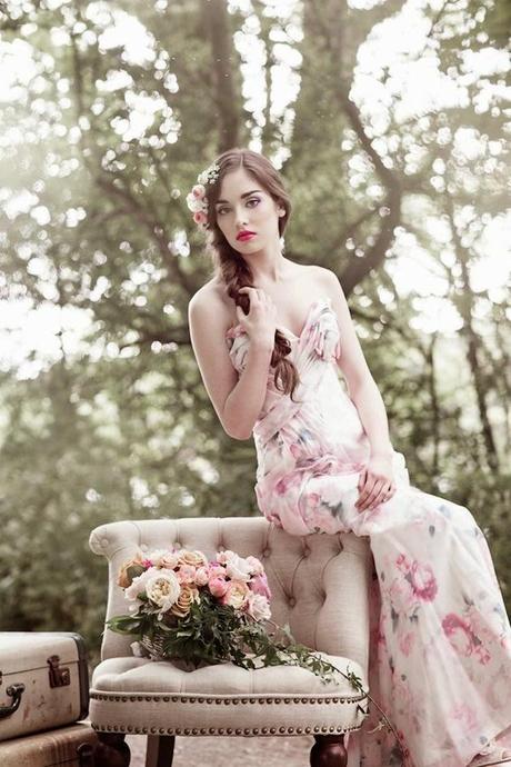 vestido novia campestre