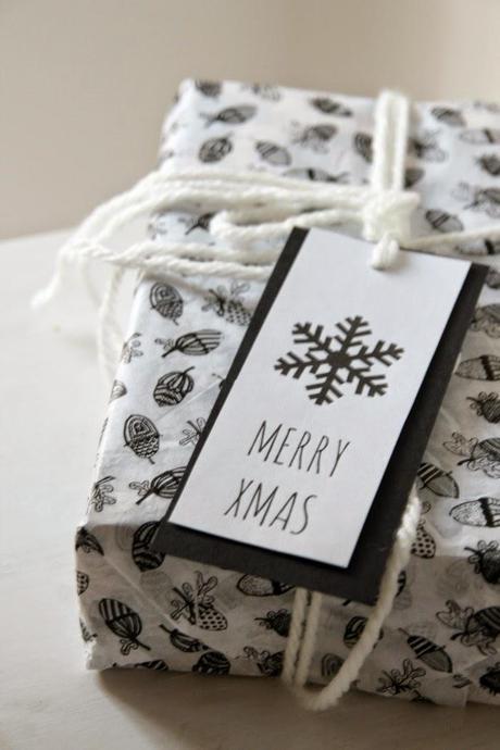 finde frugal: etiquetas navideñas descargables