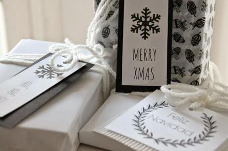 finde frugal: etiquetas navideñas descargables