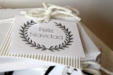 finde frugal: etiquetas navideñas descargables