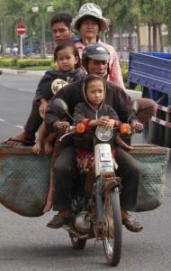 Una familia Camboya