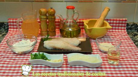 Receta de rape en salsa de almendras