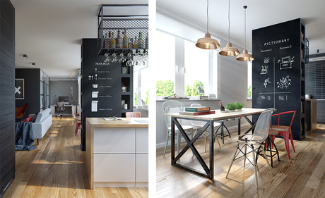 UN MODERNO APARTAMENTO CON UN GENIAL DISTRIBUCIÓN DE ESPACIOS