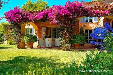 Casa de campo tradicional en Mallorca, España