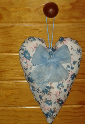 Corazón de tela DIY