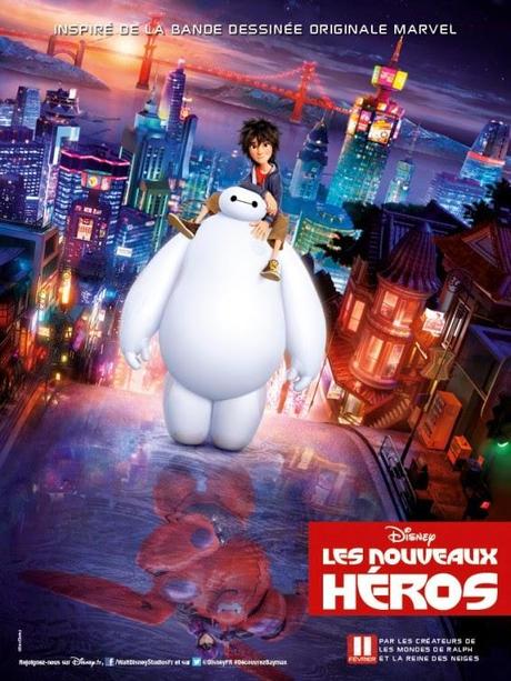 DOS NUEVOS PÓSTERS PARA FRANCIA DE “6 HÉROES (BIG HERO 6)″