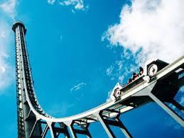 sueño con una montaña rusa