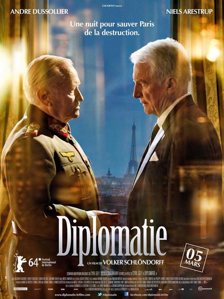 DIPLOMACIA (2014), DE VOLKER SCHLÖNDORFF. ¿ARDERÁ PARÍS?