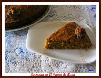 Bizcocho de zanahoria y cacao