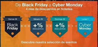 Ticketea se suma al Black Friday con descuentos en decenas de conciertos